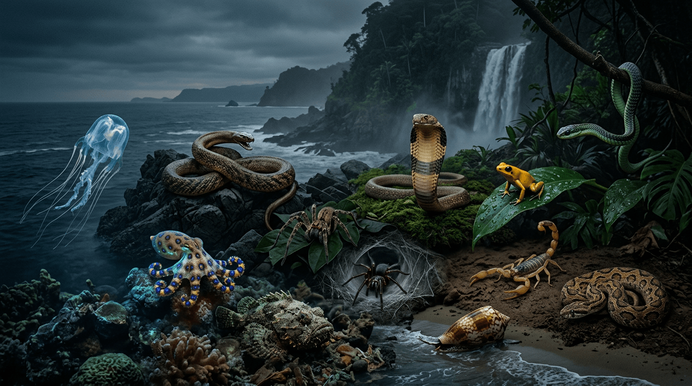 全球最毒生物 Top 12 排行榜