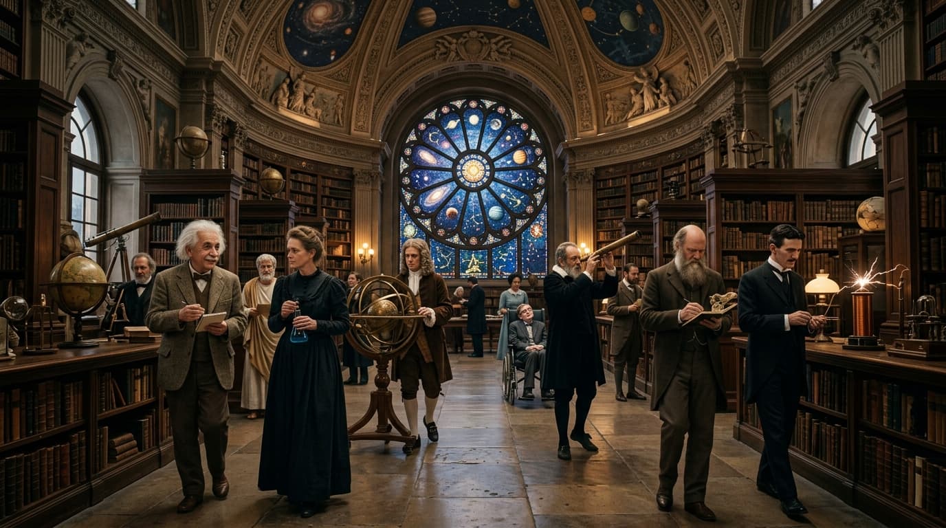 人类最伟大科学家 Top 15