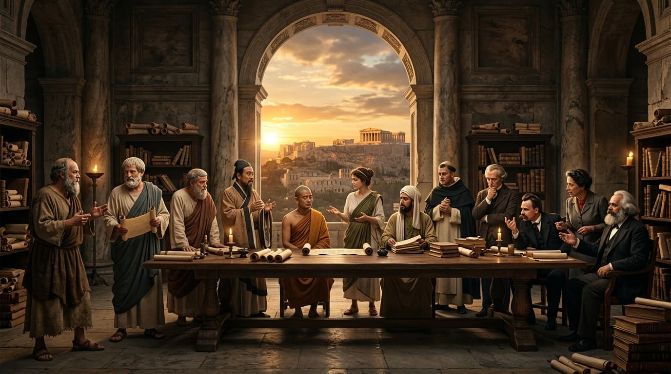 人类历史上最有影响力哲学家 Top 12