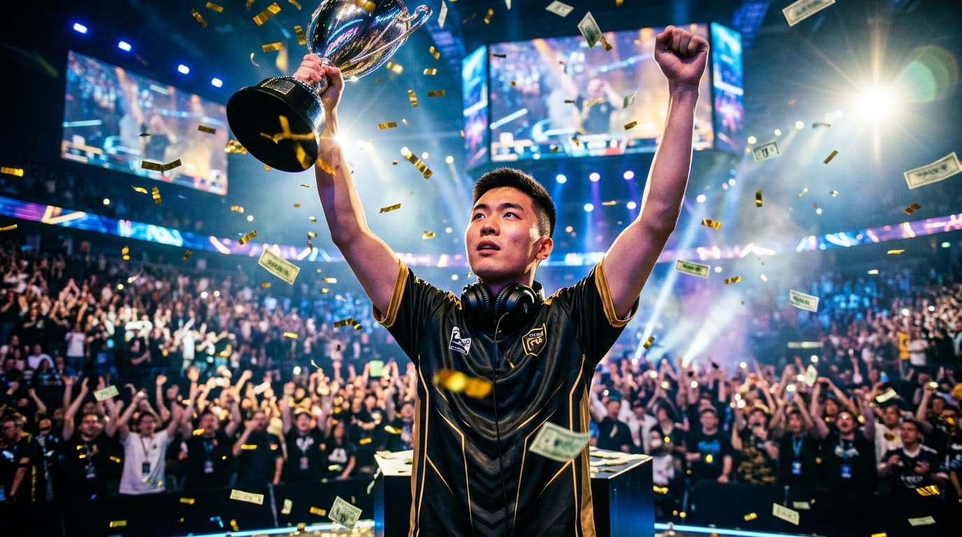 电竞奖金最高选手 Top 12