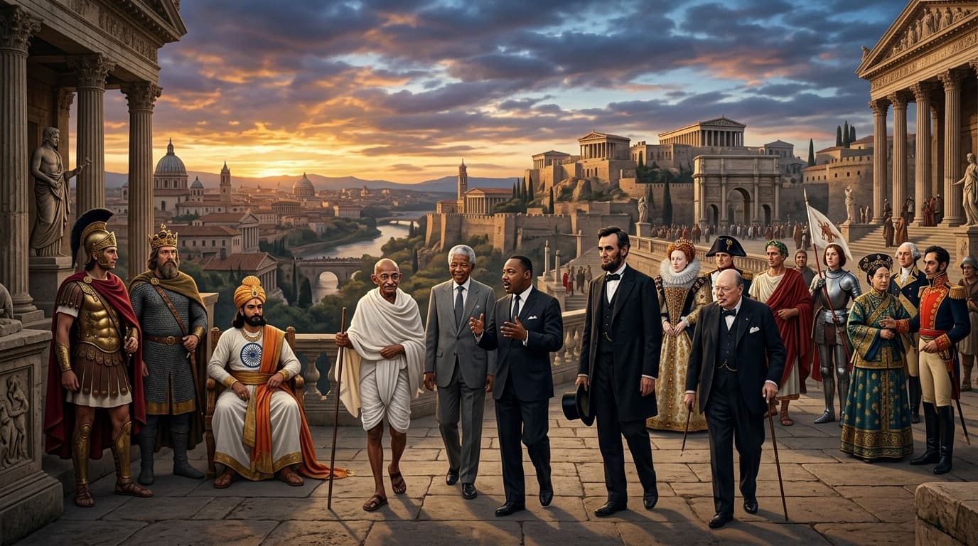 人类历史上最伟大的领袖 Top 15