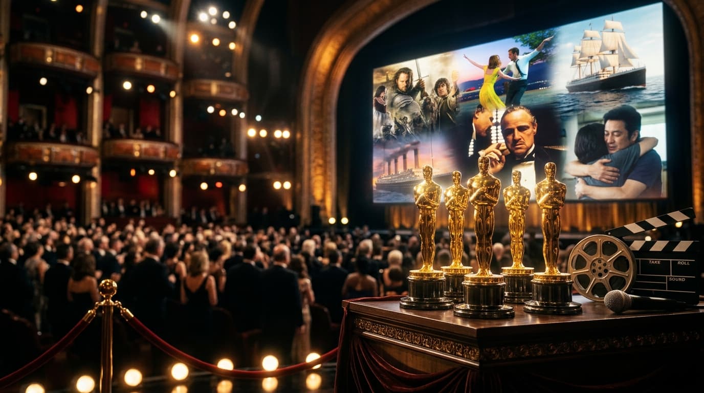 奥斯卡获奖最多电影 Top 15