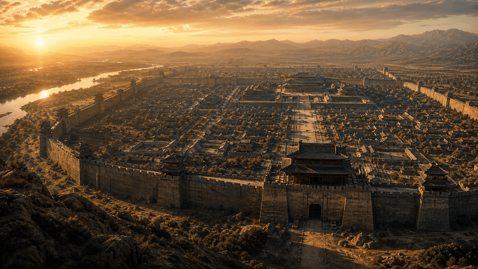 Top 10 Ancient Capital Cities by Recorded Wall Perimeter