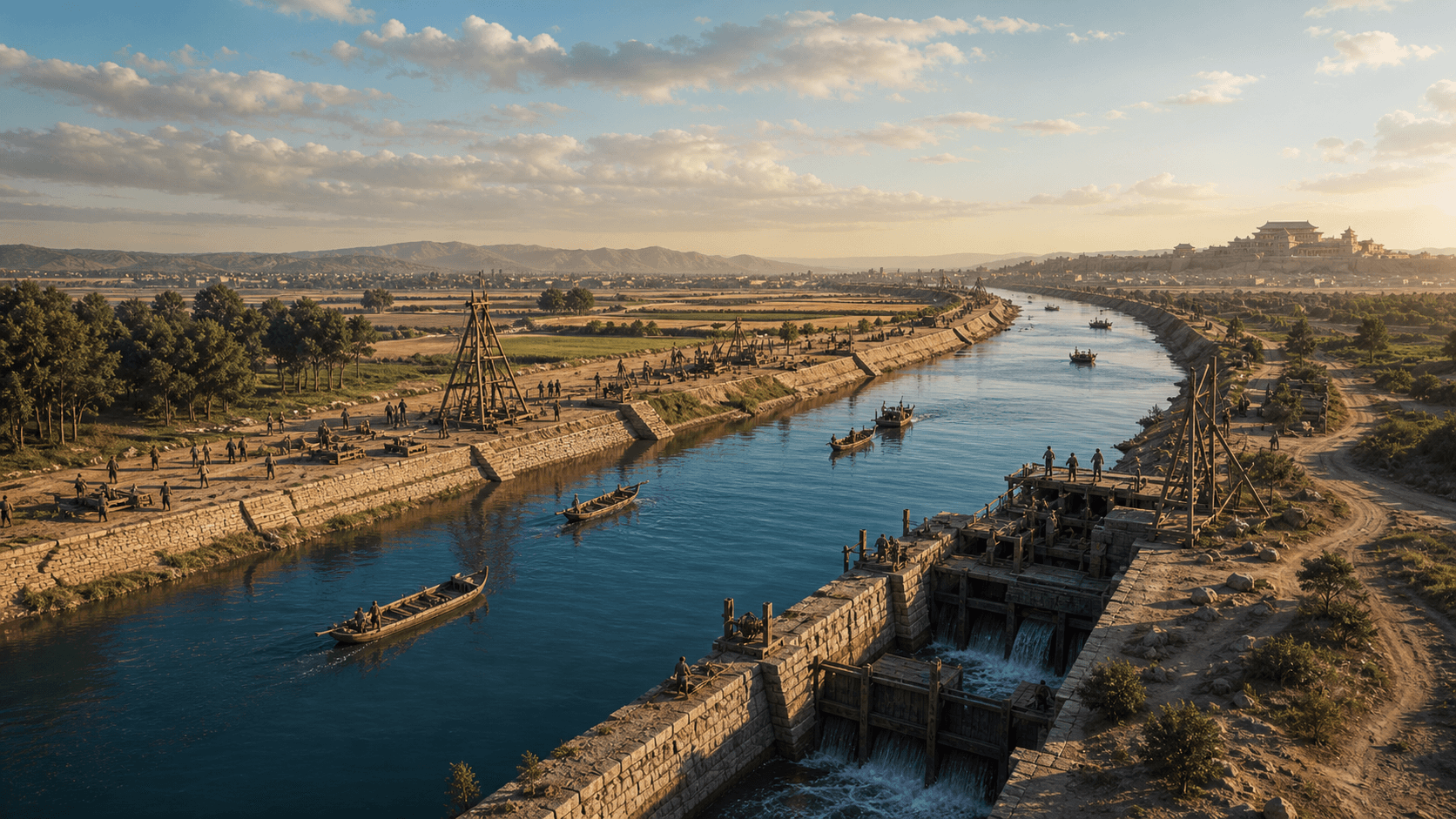 Top 10 Ancient Man-Made Canals by Engineering Scale