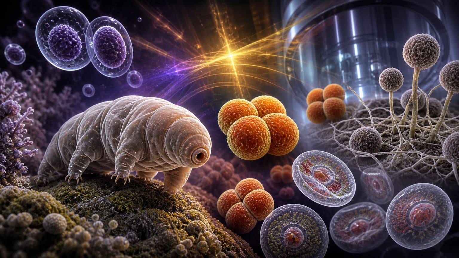 Top 10 Biological Champions of Radiation Resistance