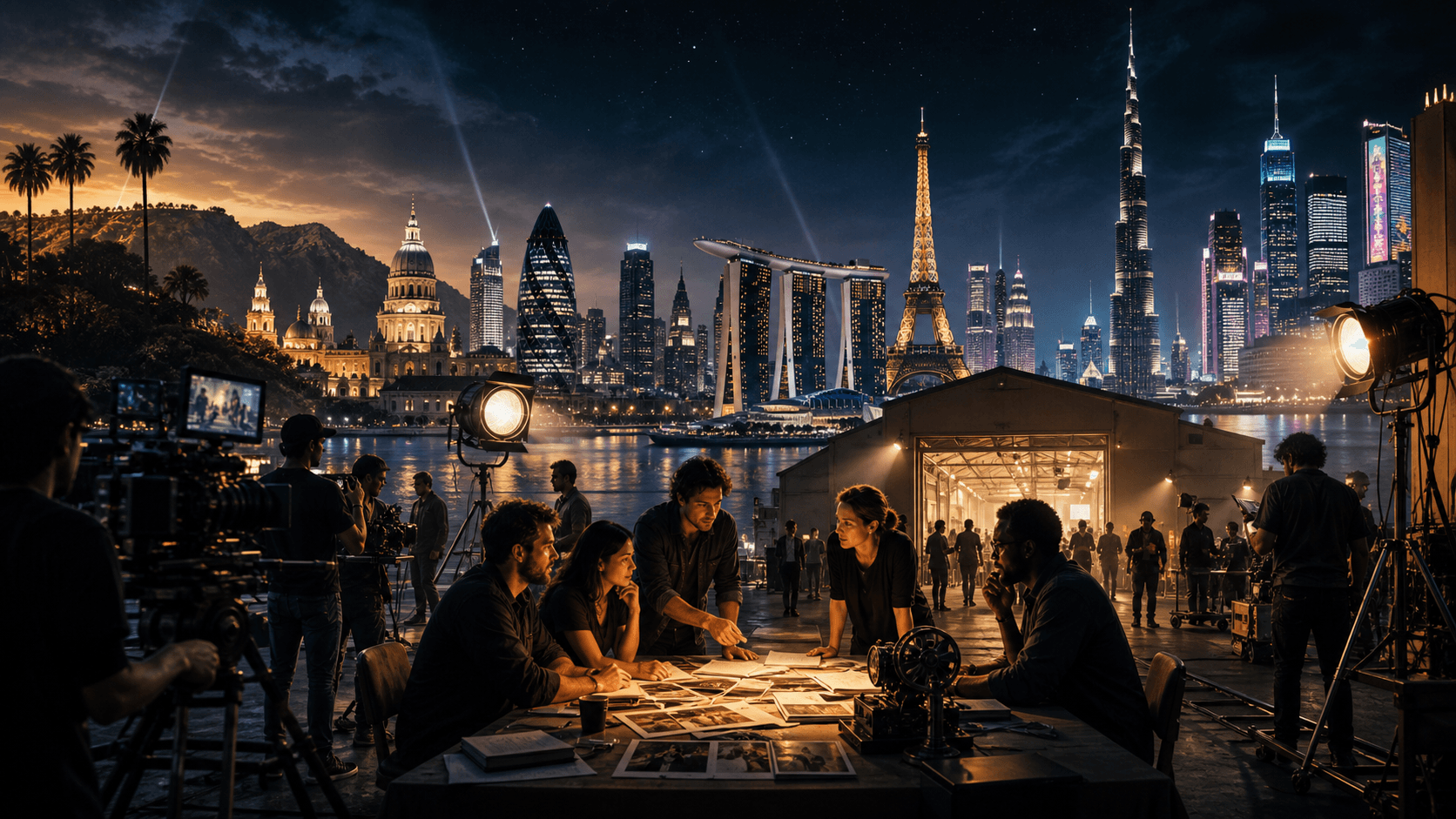 Top 10 Cities for International Film Co-production Volume